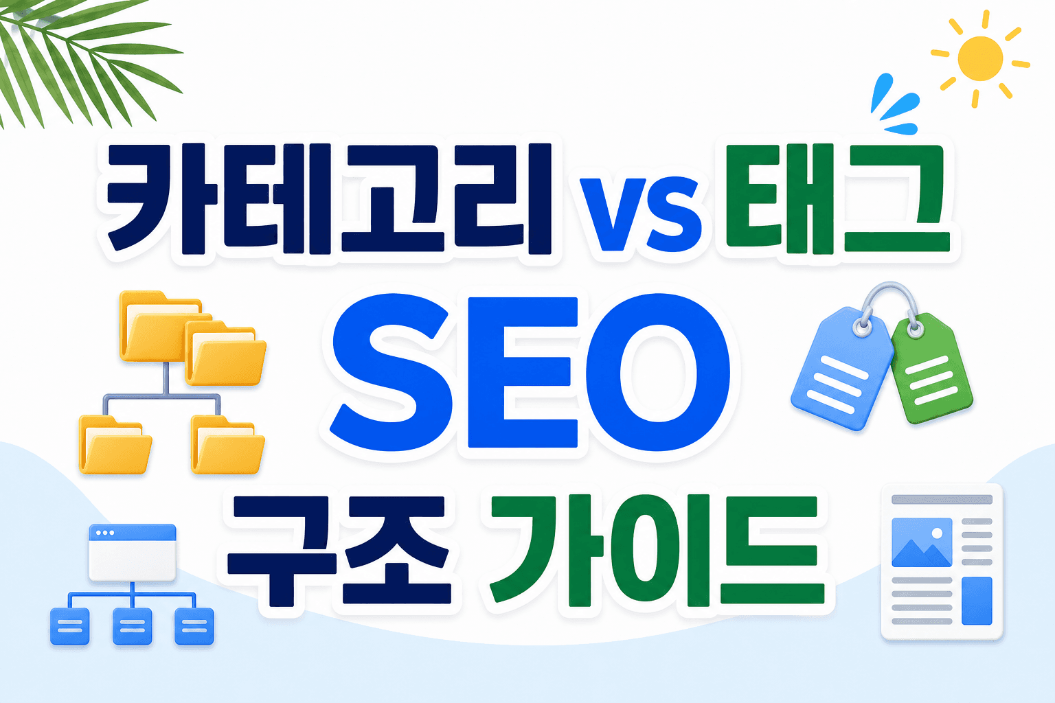 카테고리 vs 태그, SEO에 더 유리한 구조